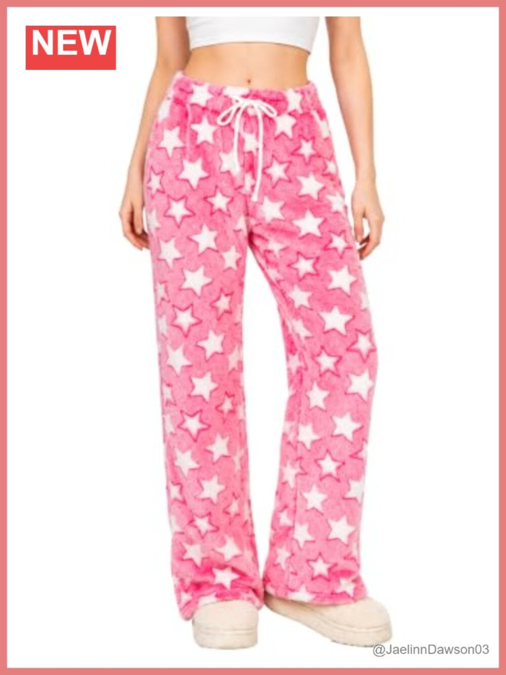 Wide Leg Drawstring Waist Lounge Pants 100% Polyester